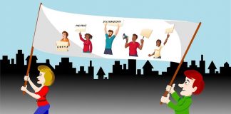 În solidaritate sindicală