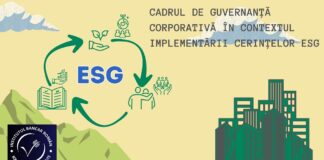 CADRUL DE GUVERNANŢĂ CORPORATIVĂ ÎN CONTEXTUL IMPLEMENTĂRII CERINŢELOR ESG