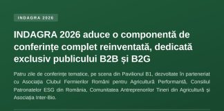 INDAGRA 2026: Romexpo lansează o componentă de conferințe complet reinventată, dedicată exclusiv publicului B2B și B2G